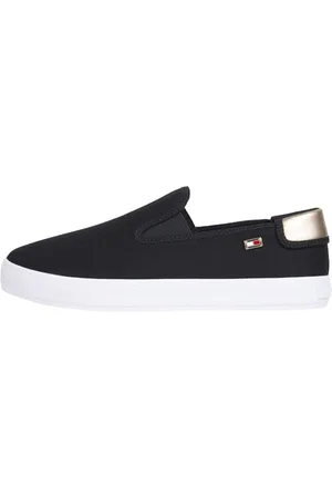Tommy Hilfiger Damskie VULC CANVAS SLIP-ON SNEAKER Low Top, , 4 UK, , 37 EU