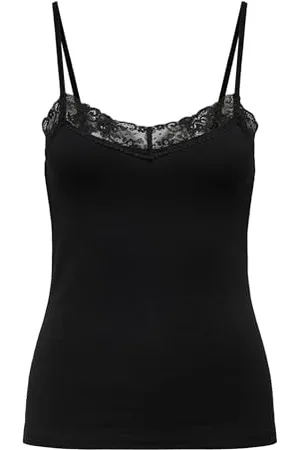 ONLY Onllive Love Life Lace Singlet Top JRS, , XS