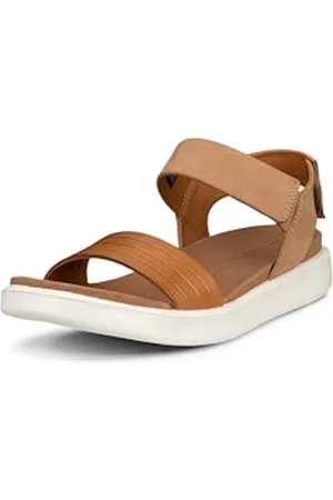 Ecco Flowtw, Damen Riemchensandalen, Braun (Lion/Cashmere 51323), 36 EU (4 UK)