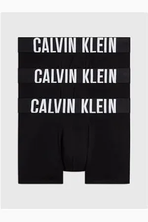 Calvin Klein Męskie bokserki 3-pak, czarne, M, , M