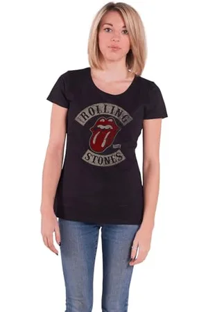 The Rolling Stones T-Shirt # S Black Femmina # Tour 1978