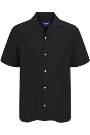 JACK & JONES Jorcabana Varenna Slub Shirt Ss, , L