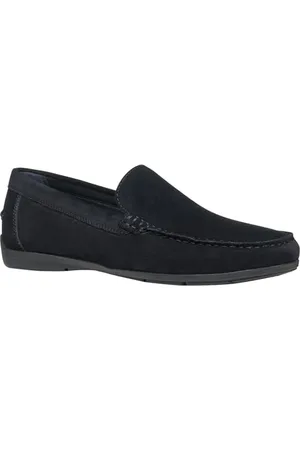 Geox Męskie U SIRON A Moccasin, granatowe, 46 EU, , 46 EU