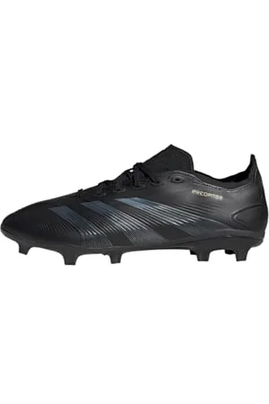 adidas Uniseks PREDATOR LEAGUE Football boots Firm Ground, Core Black/Carbon/Gold Metallic, 40 EU