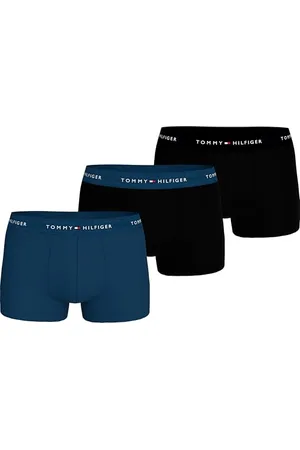 Tommy Hilfiger Męski 3P TRUNK DTM UM0UM03523, Czarny, S, , S