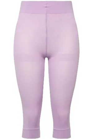 Ulla Popken Odzież damska plus size krągłe nieprzezroczyste rajstopy Capri 80 Denier 815580, , 24-26