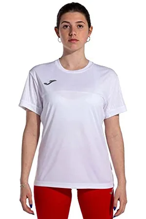 Joma Damska koszulka z krótkim rękawem, biała, XL