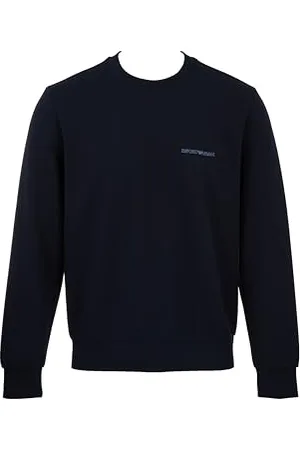 Emporio Armani Man Iconic Piquet Bluza z kapturem Niebieska L, , L