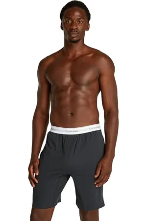 Calvin Klein Męskie spodenki do spania 000NM2847E, czarne (czarne), S, , S
