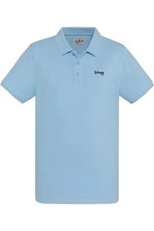 Schott NYC Koszulka polo Basic Schott, PSCASUAL, , XL