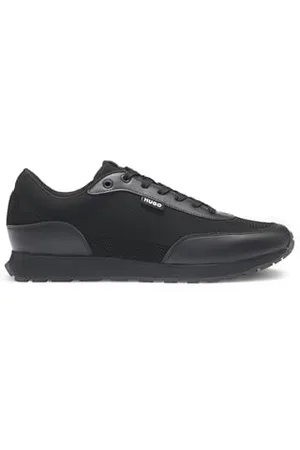 HUGO BOSS Męskie Icelin_runn_knpu Running, Czarny, 46 EU
