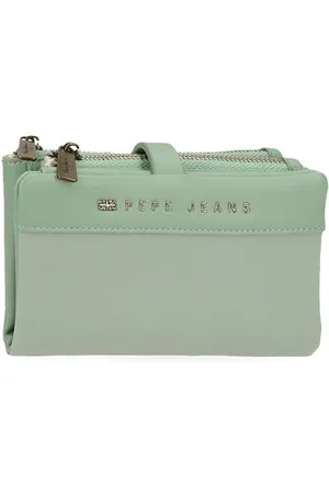 Pepe Jeans Morgan portfel z portmonetką, , 14,5 x 9 x 2 cm, poliester, z detalami ze sztucznej skóry firmy Joumma Bags, , Talla única, portfel z portfelem, , Einheitsgröße