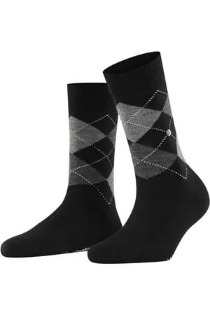Burlington Kobiety Skarpety Marylebone W So Wełna z wzorem 1 Para, , 36-41