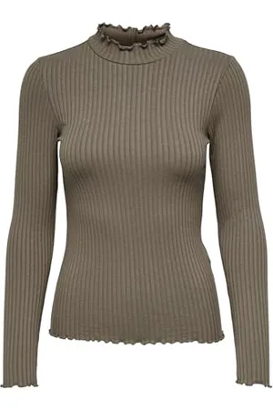 JDY Fransiska L/S Highneck Top JRS Noos koszulka z długim rękawem, , XXS