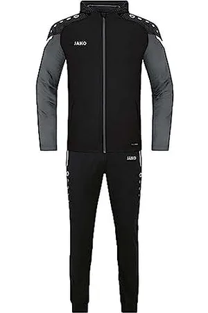 Jako Męski dres prezentacyjny Performance, czarny/jasny antracyt, L