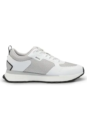 HUGO BOSS Męskie bieganie Jonah_Runn_Meth, Open White, 48 EU, Biała otwarta, 48 EU