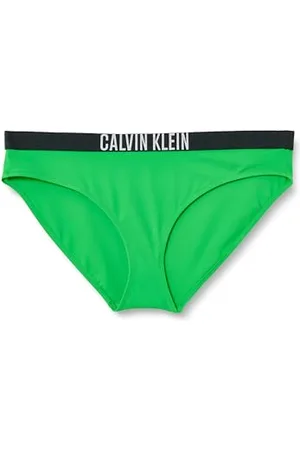 Calvin Klein Damskie BIKINI Kąpielówki, zielone (Blossom Green), XL, , XL