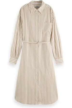 Scotch&Soda Sukienka w paski midi, , 40