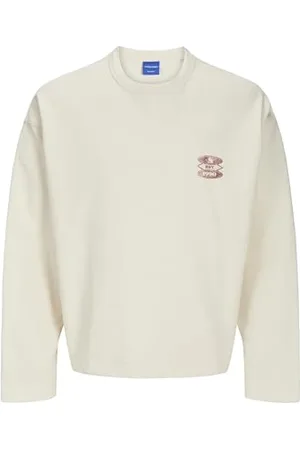 JACK & JONES Jorretiro Back Sweat Crew Neck Se25, , XS