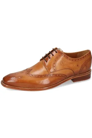 Melvin & Hamilton Dylan 2, męskie Derby, beżowe, 46 EU, , 46 EU