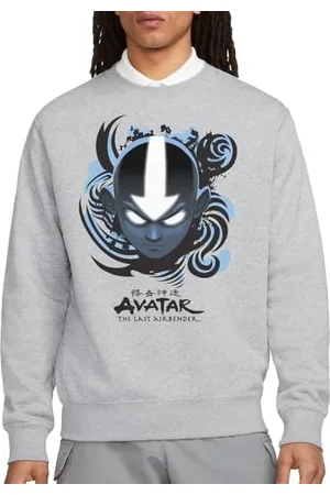 Avatar: The Last Airbender Avatar The Last Airbender Airbender niebiesko-czarna bluza Kanji Crew, , L, , L