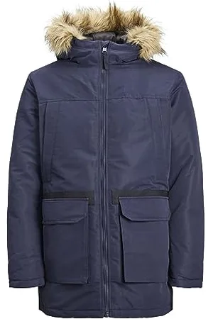JACK & JONES Bestseller A/S JJEWING SN Parka, Navy Blazer, XL