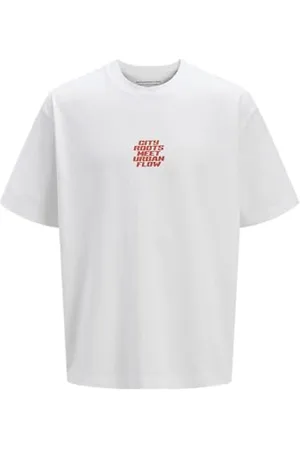 JACK & JONES Jcointerlude Floral Back Tee SS Crew, , XS