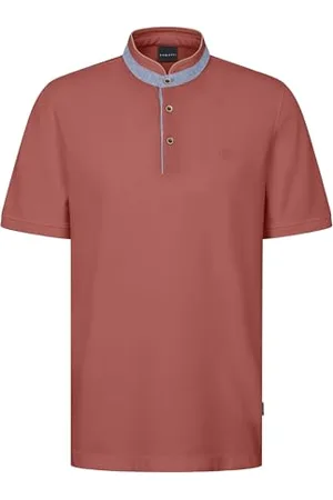 Bugatti Męska koszulka polo, stójka, basic, krótki rękaw, nowoczesny krój, , S