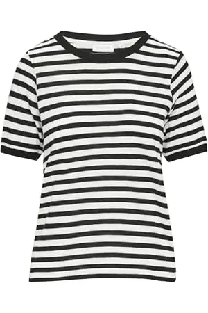 Comma, T-shirt w paski, , 40