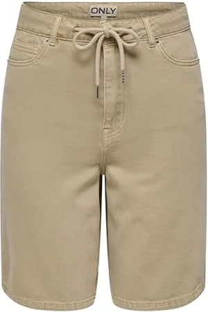 ONLY Onlsilla Mw stringi damskie szorty bermudy PNT, , XL
