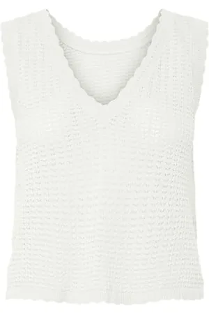 Pieces® Pcscout Sl V-Neck Reversible Knit Bc, , M