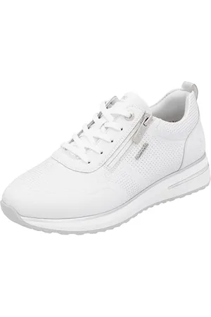 Remonte Damskie buty sportowe D1G09 Low, białe, 44 EU, , 44 EU