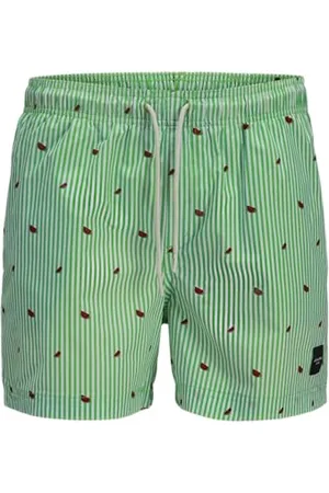 JACK & JONES Jpstmaui Jjswim Mini Stripe AKM Sn, , L