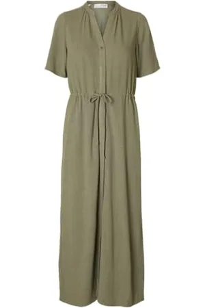 SELECTED Slfviva-Damina Ss Ankle Sun Dress Noos, , 38