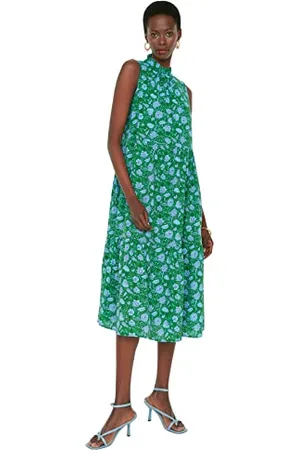 Trendyol Damskie sukienki maxi Basic Regular Tkane, , 62