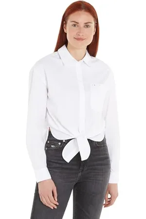Tommy Hilfiger Tjw bluzka damska z wiązaniem z przodu, , M