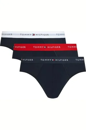 Tommy Hilfiger Męskie 3P BRIEF DTM UM0UM03471, Czarny, L, , L