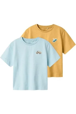NAME IT Nmmfredery chłopięce 2P SS Nreg Top Pb (2 sztuki), , 92