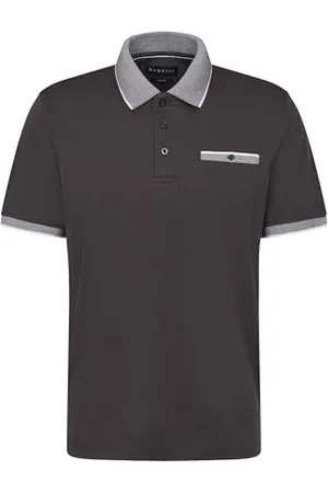 Bugatti Męska koszulka polo, kieszeń na piersi, krótki rękaw, nowoczesny krój, , XL