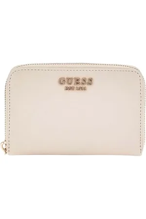 Guess Damski portfel Laurel SLG Medium Zip Around, , Rozmiar Uniwersalny