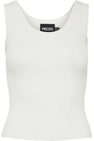 Pieces® PCPRISTA SL Short O-Neck Knit BC, , S