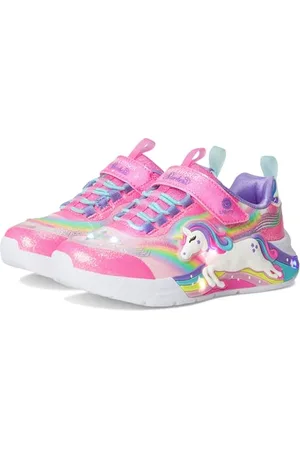 Skechers Dziewczęce trampki z jednorożcem, , 34 EU
