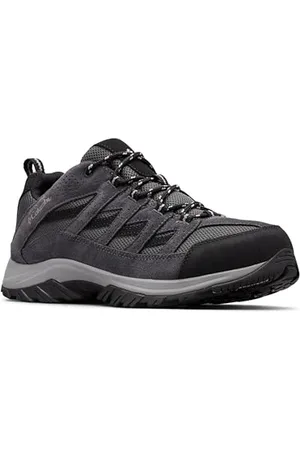 Columbia Crestwood Buty do chodzenia Mężczyźni, Shark/ Grey, 48 EU Szeroki