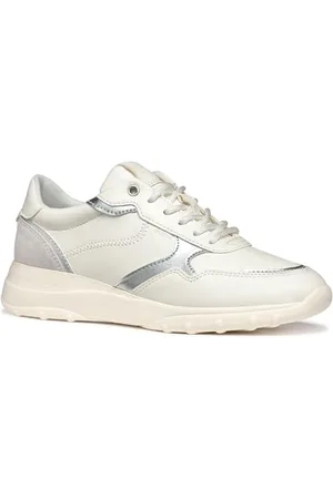 Geox Damskie buty sportowe D ALLENIEE A, Optic White/Off Whit, 37 EU, , 37 eu