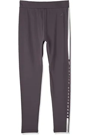 4F Tights dla dziewczynek, ciemnoszary, 158