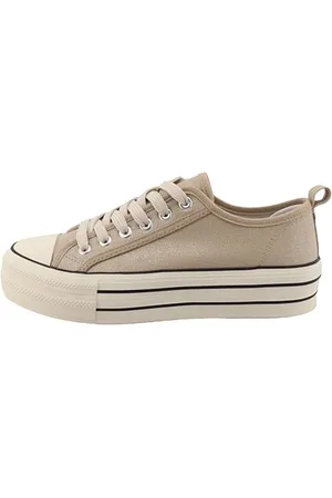 TOM TAILOR Damskie 9590400002 Sneakers, złote, 41 EU, , 41 EU