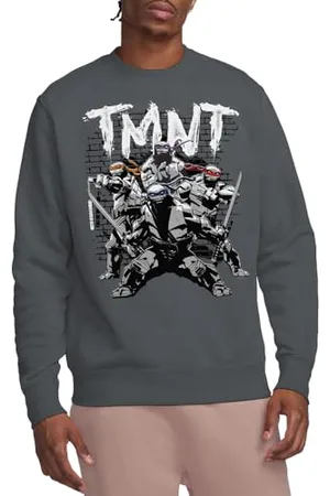 Teenage Mutant Ninja Turtles Bluza Tmnt Tmnt Team Crew, grafitowa, M, , M