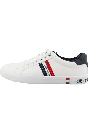 TOM TAILOR Męskie buty sportowe 9580180002, białe, 44 EU, , 44 EU