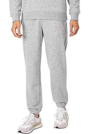 Champion Męskie Legacy Authentic Pants Polywarpknit matowe elastyczne mankiety spodnie dresowe, szary wrzosowy, XS