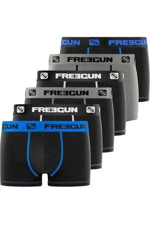 Freegun Bokserki męskie bawełniane (zestaw 6 sztuk), , L